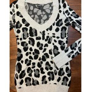 Express v neck sweater M